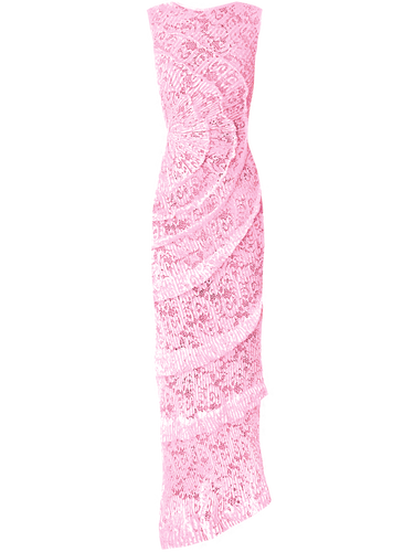 Spiral Dress Floor Length
