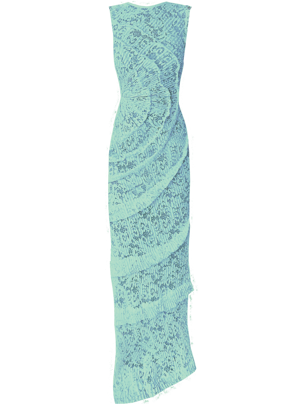 Spiral Dress Floor Length