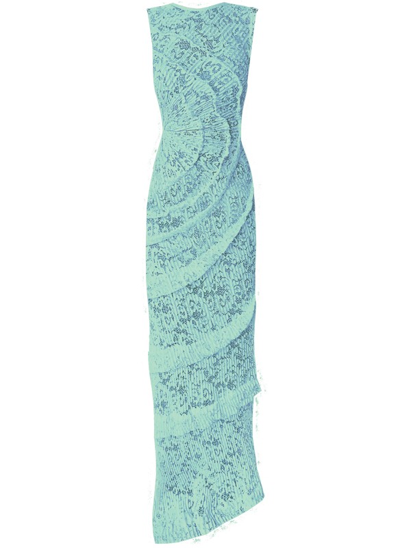 Spiral Dress Floor Length