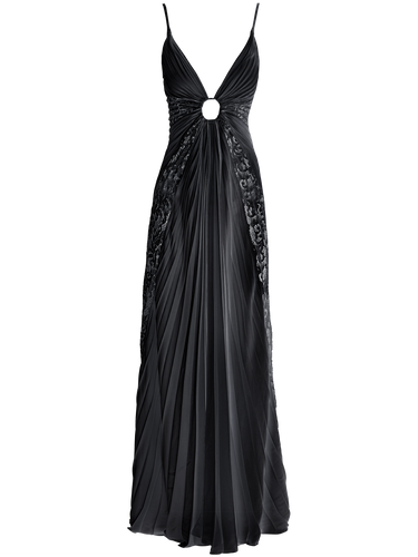 Trace Dress Floor Length