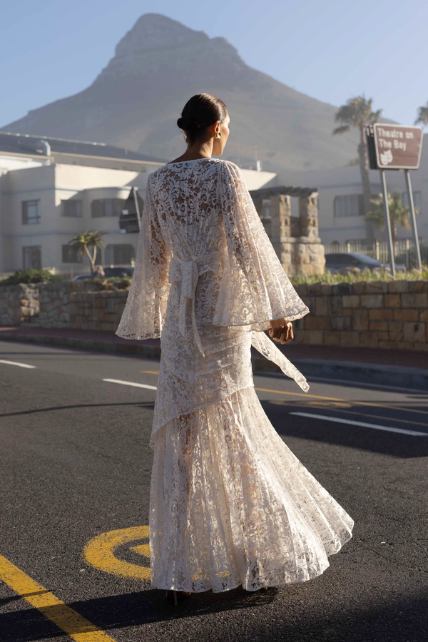 Veil Dress Floor Length