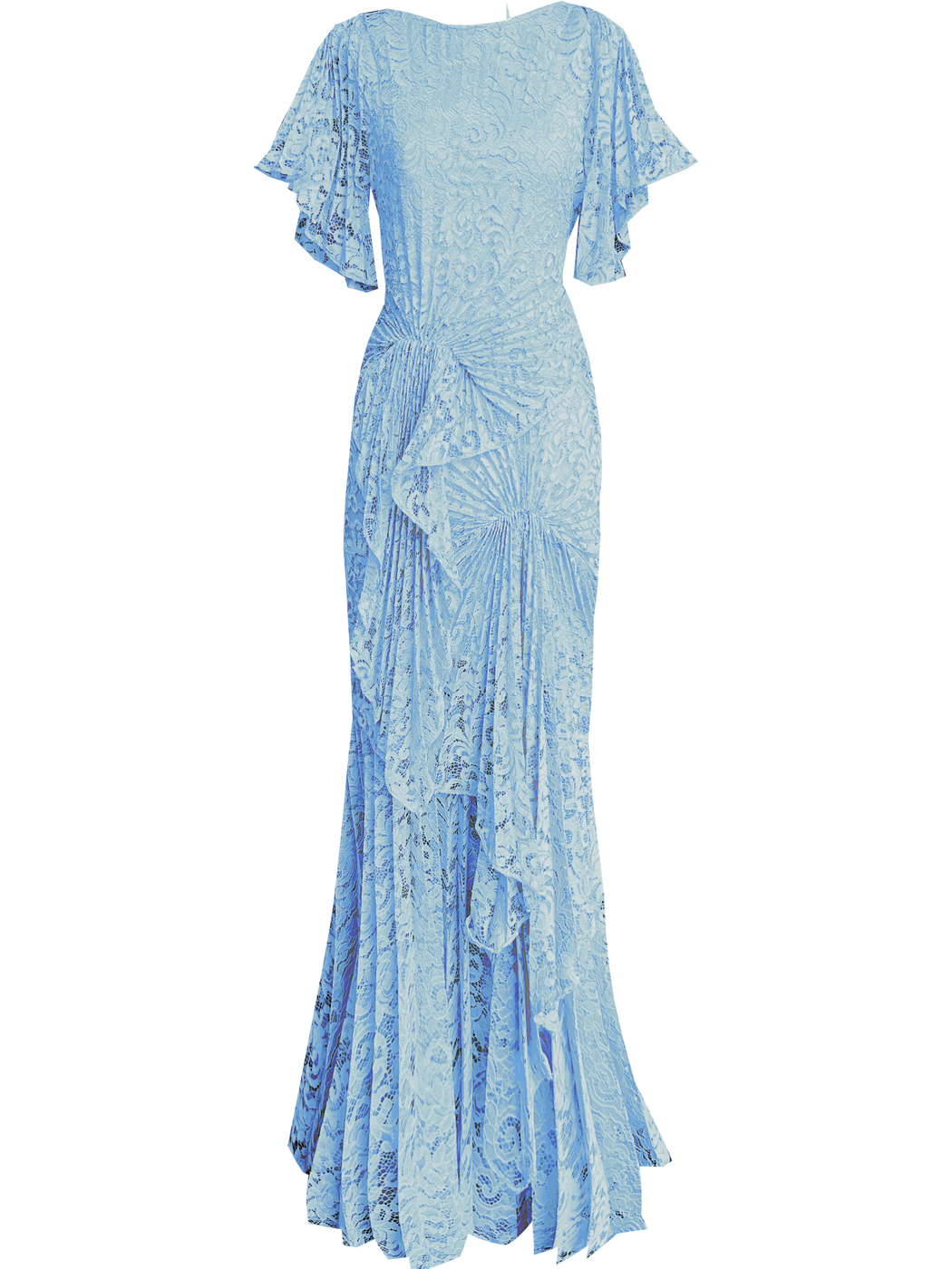 Cascade Dress Floor Length