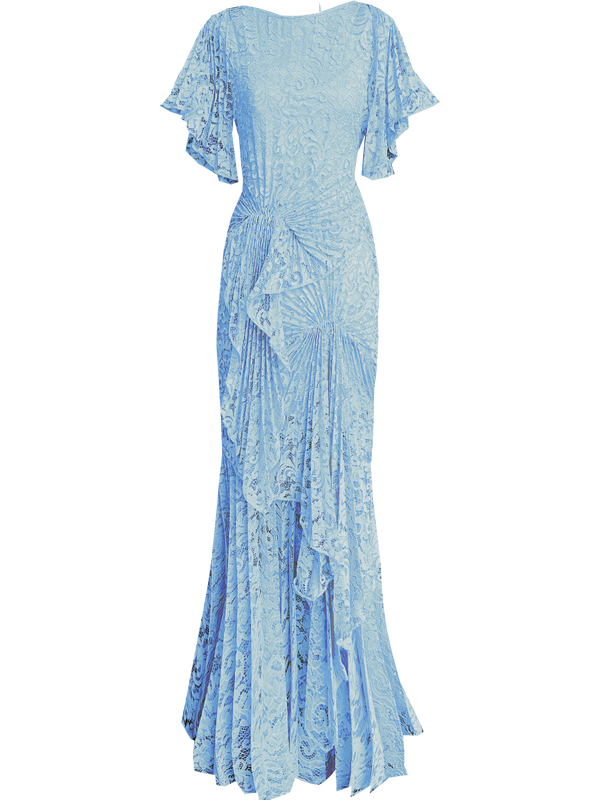 Cascade Dress Floor Length