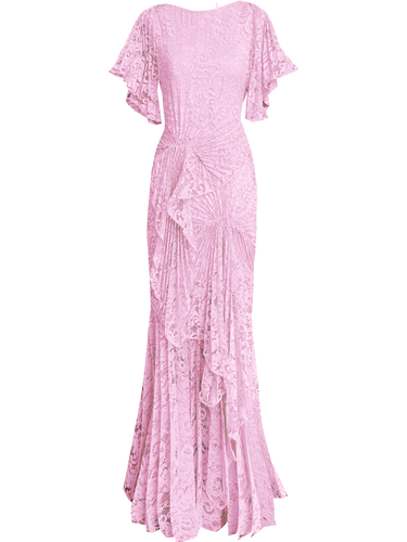 Cascade Dress Floor Length