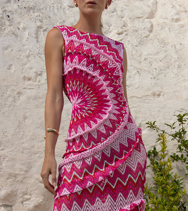 Labyrinth Dress Floor Length