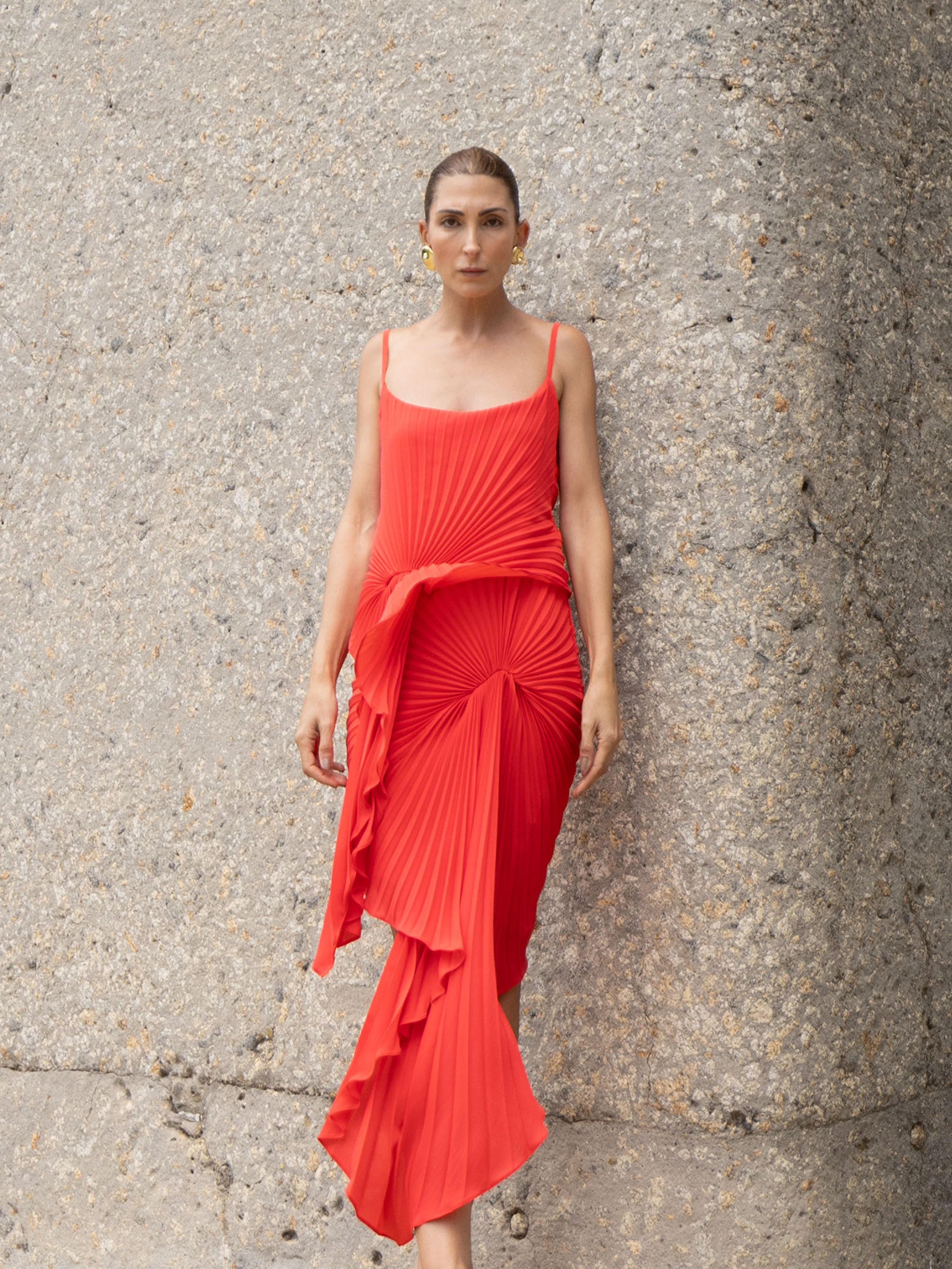 strapless open back dress Torrent Dress
