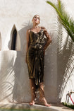 Dazed Dress Metallic