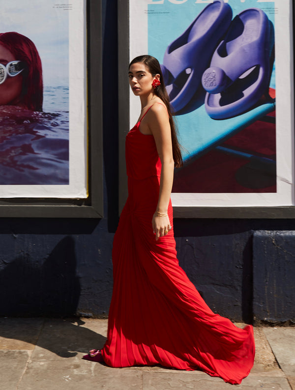 Dazed Dress Floor Length - SAMPLE