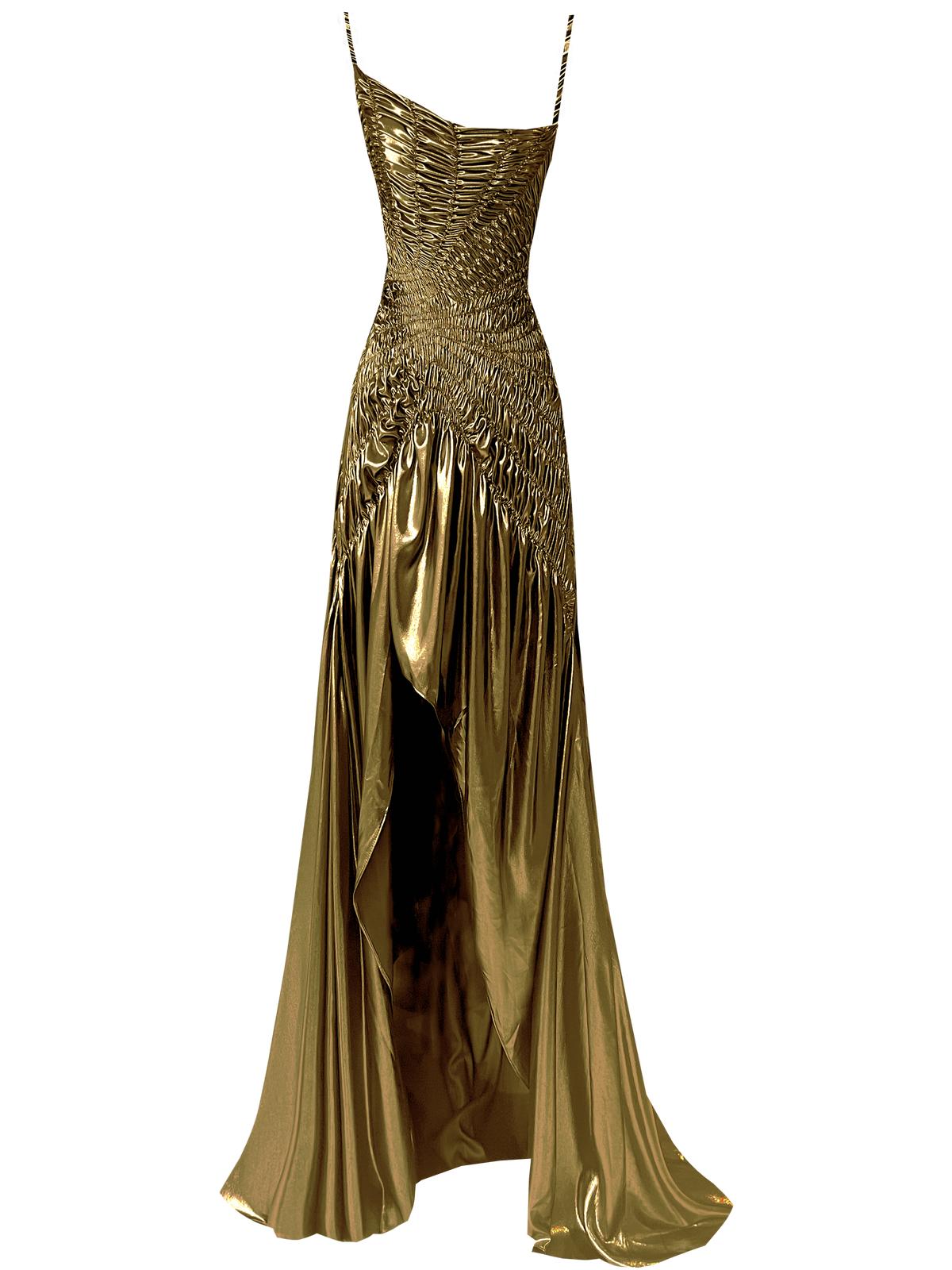 gold wiggle dress 1950s Rose – Cats Like Us Diamond Solitaire main image 0
