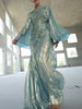 Fossilite Dress Floor Length Metallic