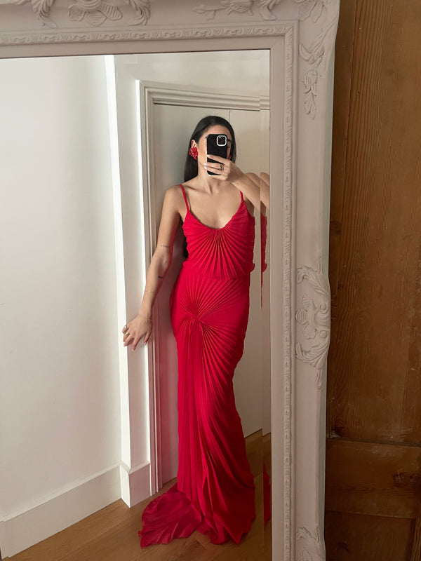 Dazed Dress Floor Length - SAMPLE