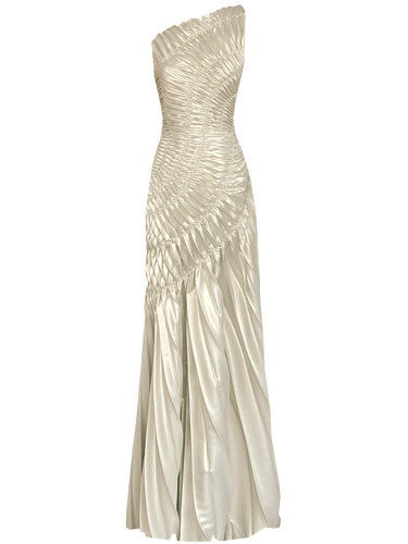 Impression Dress Floor Length Metallic