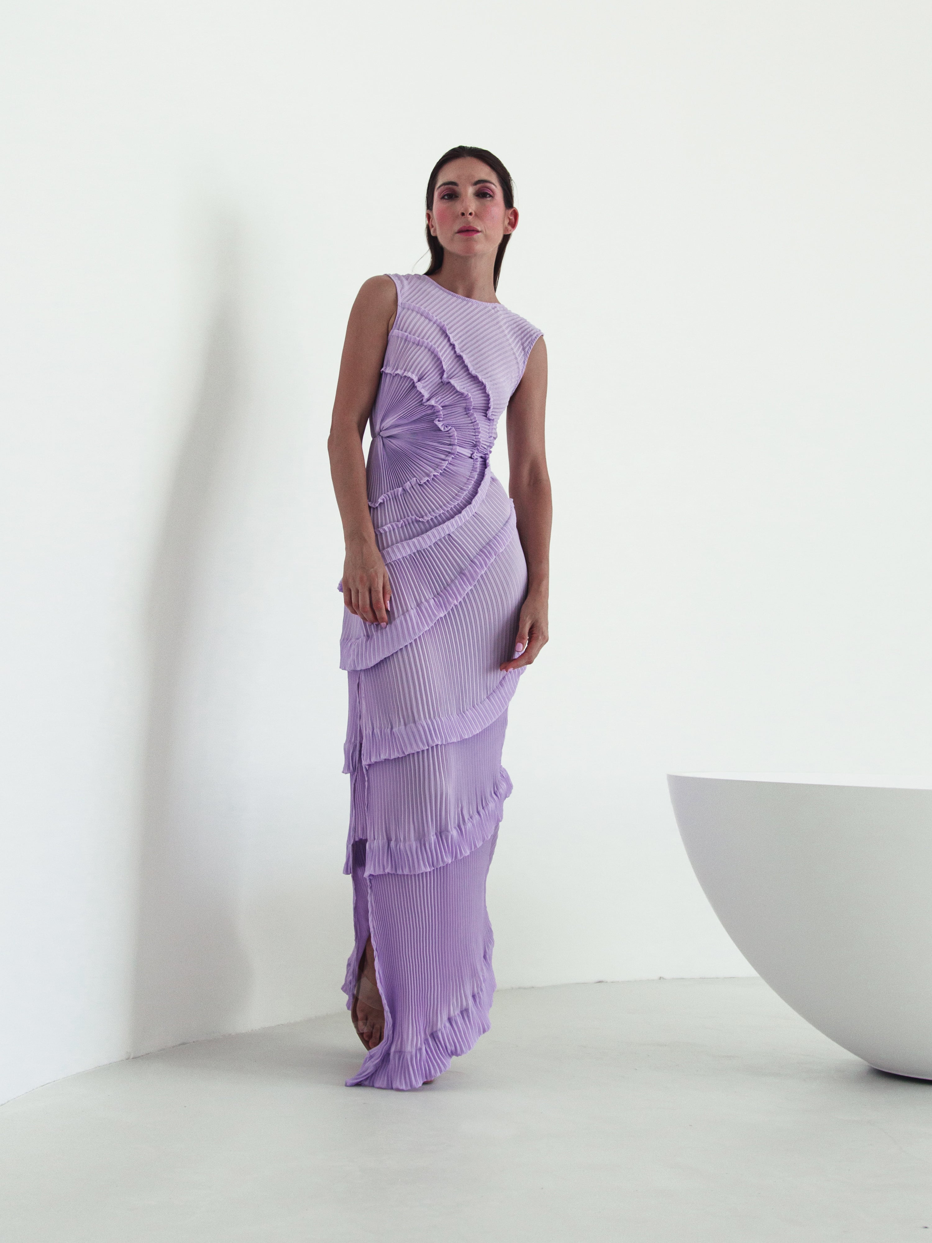 Georgia Hardinge - Shop - Opal Dress Floor Length UK20 / Lilac Georgia Hardinge - Shop - Opal Dress Floor Length UK20 / Lilac