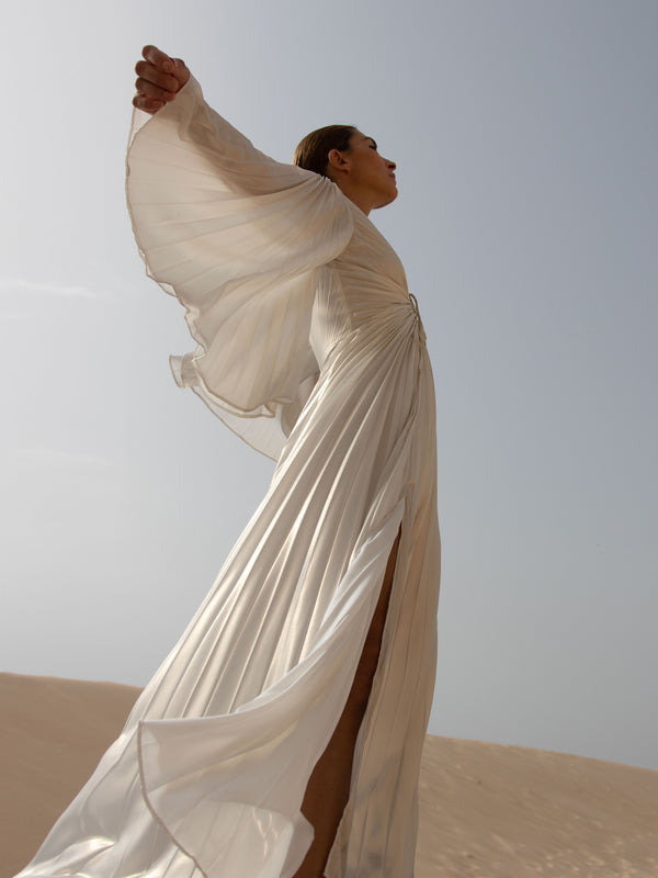 Reflective Dress Floor Length