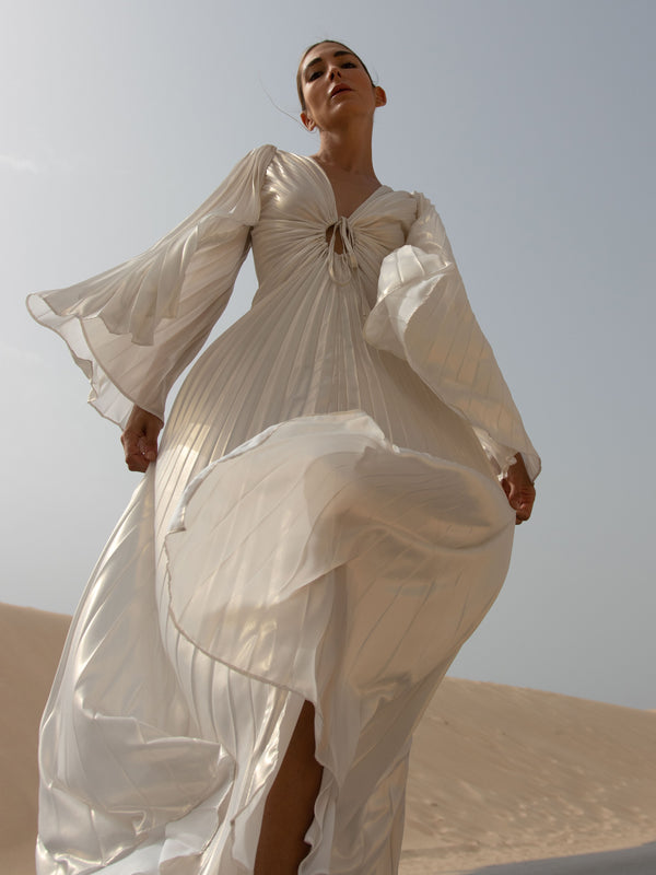 Reflective Dress Floor Length
