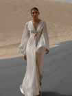 Reflective Dress Floor Length