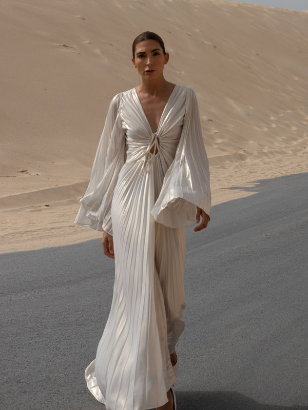 Reflective Dress Floor Length