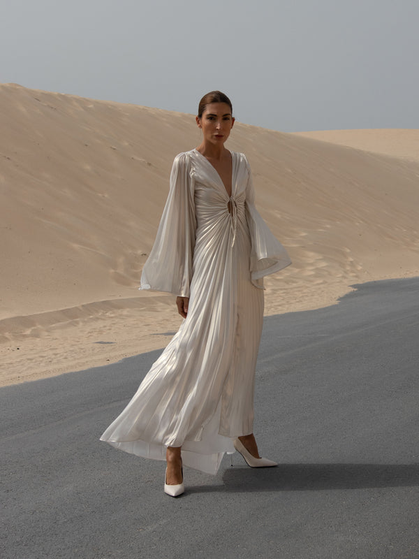 Reflective Dress Floor Length