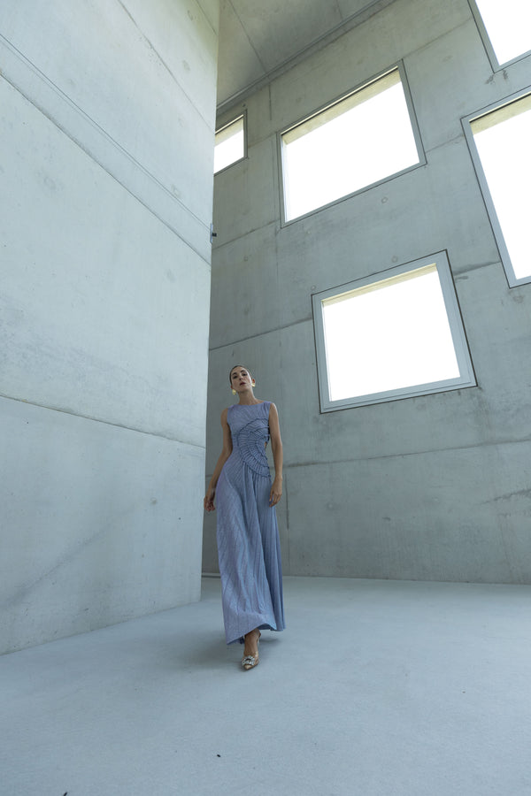 Solar Dress Floor Length