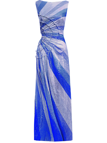 Spectrum Dress Floor Length