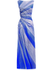 Spectrum Dress Floor Length