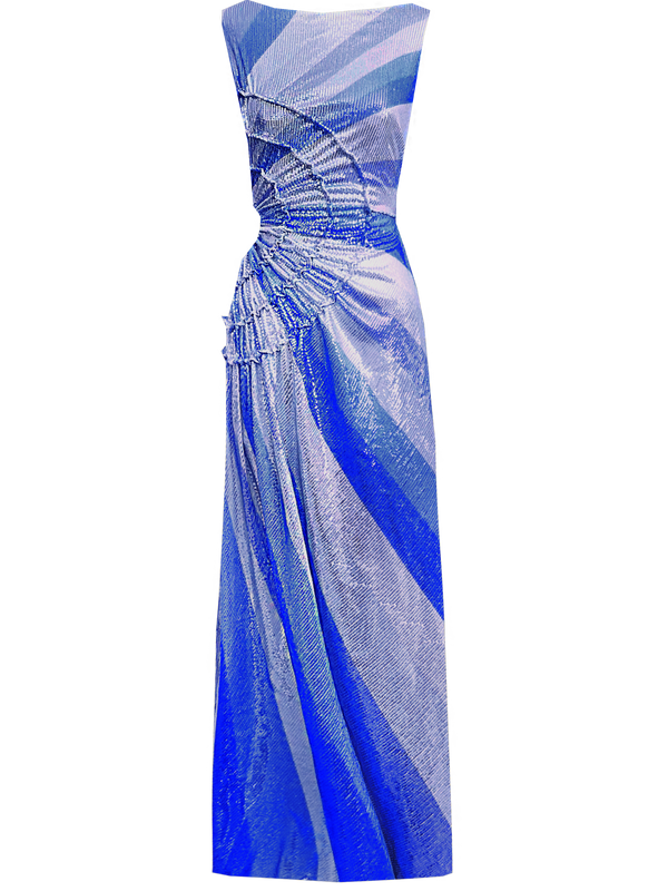 Spectrum Dress Floor Length