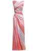 Spectrum Dress Floor Length