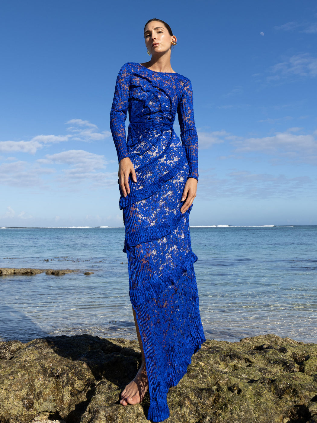 Spiralite Dress Floor Length