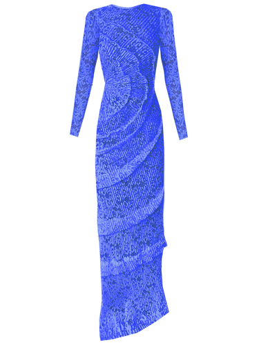 Spiralite Dress Floor Length