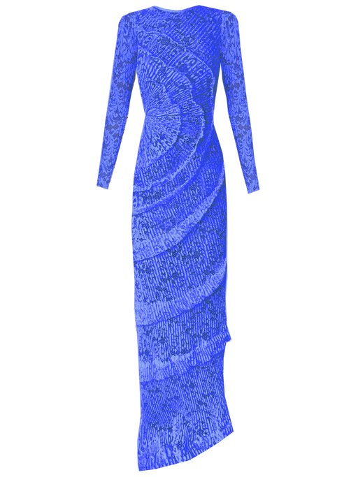 Spiralite Dress Floor Length