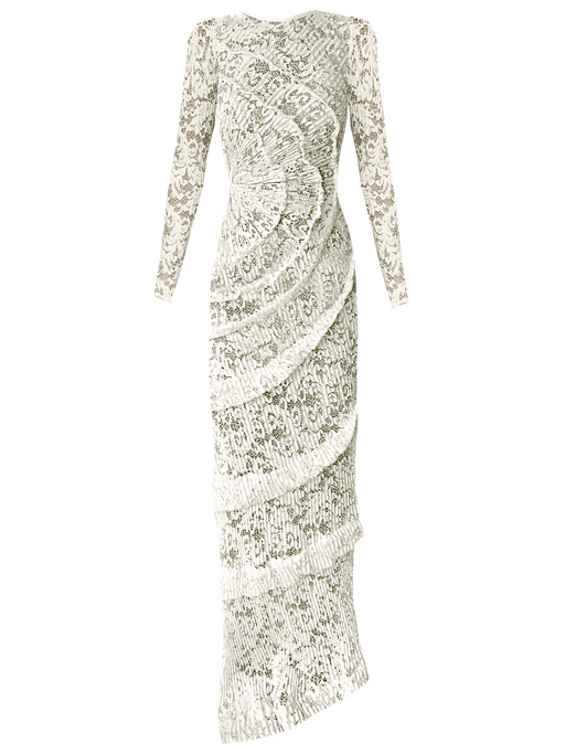 Spiralite Dress Floor Length