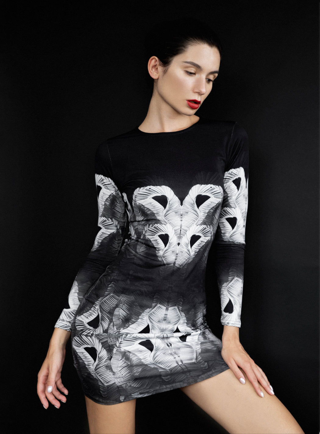 Shudder Mini Dress - SAMPLE