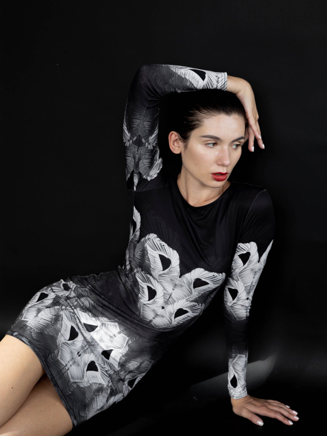 Shudder Mini Dress - SAMPLE