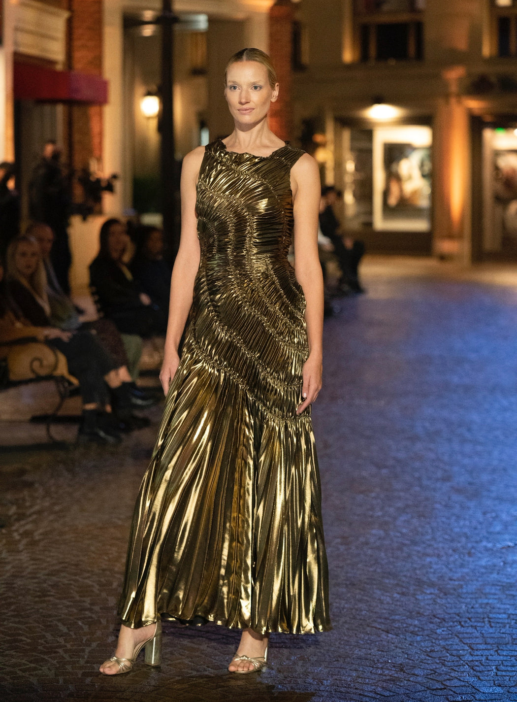 Fossil Dress - Ultra Gold - ORIGINAL SAMPLES