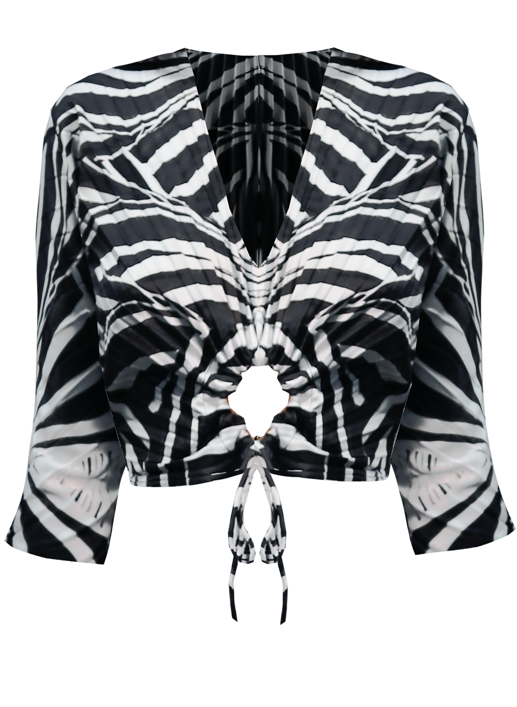 Illusion Cropped Top - SAMPLE