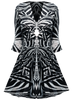 Illusion Mini Dress - SAMPLE