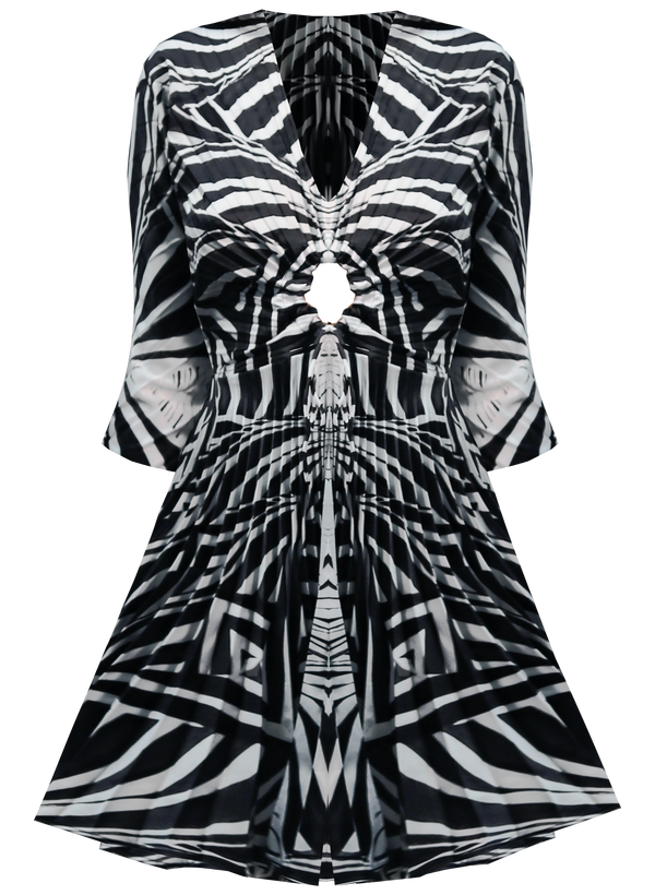 Illusion Mini Dress - SAMPLE