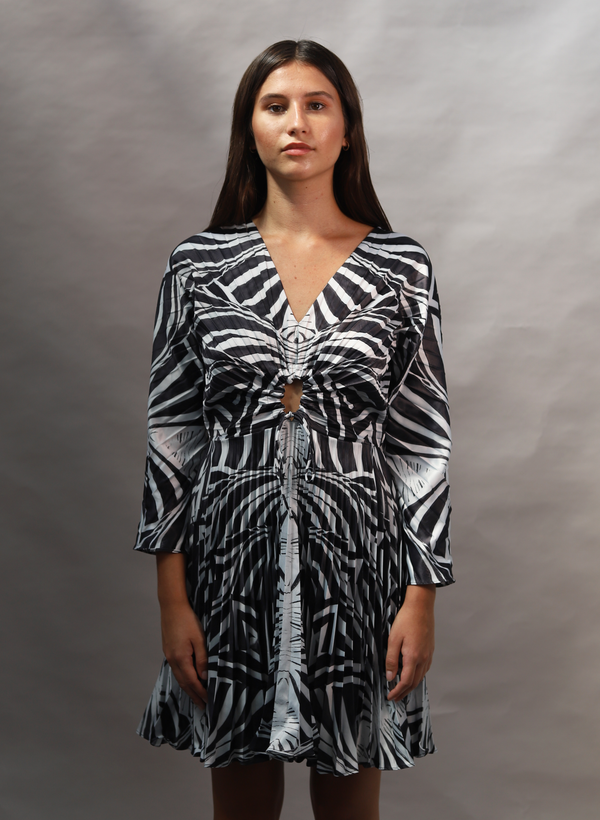 Illusion Mini Dress - SAMPLE