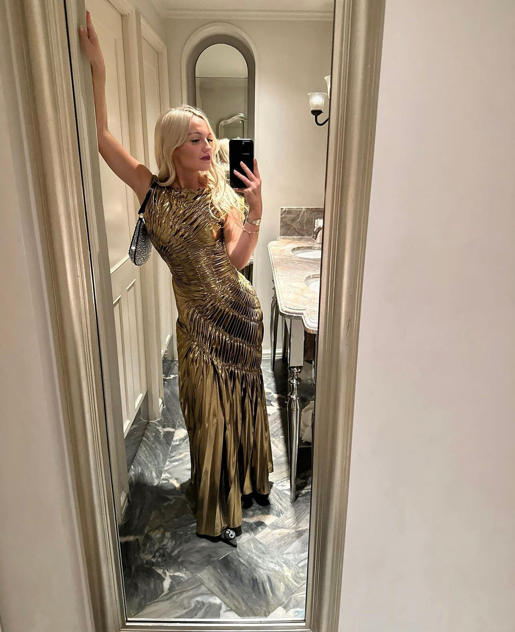 Fossil Dress - Ultra Gold - ORIGINAL SAMPLES