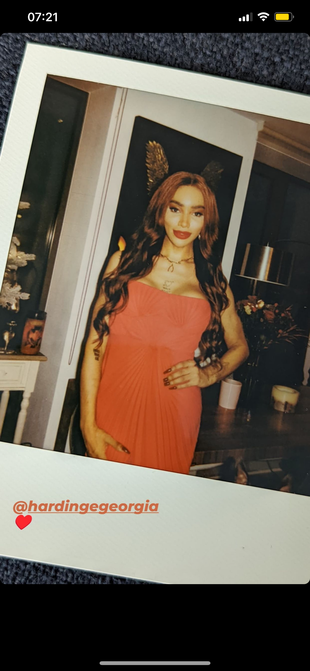 Georgia Hardinge Red Empire Dress bow back pleated midi strappy wedding guest tie bustier munroe bergdorf