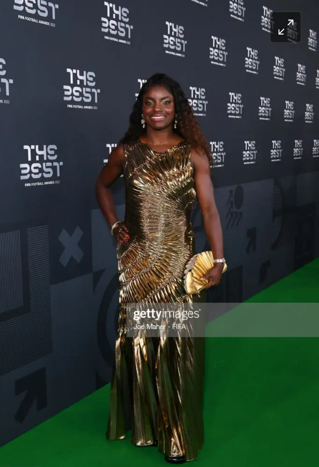 Fossil Dress - Ultra Gold - ORIGINAL SAMPLES