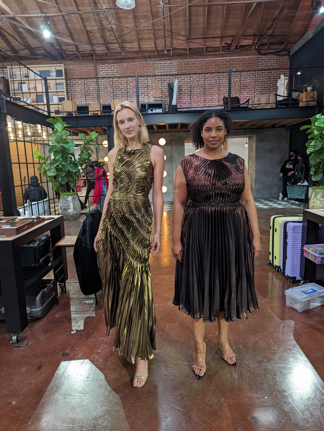 Fossil Dress - Ultra Gold - ORIGINAL SAMPLES