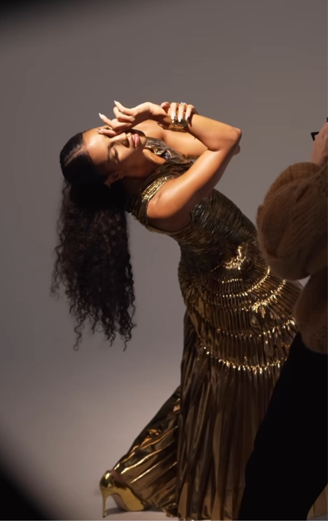 Fossil Dress - Ultra Gold - ORIGINAL SAMPLES