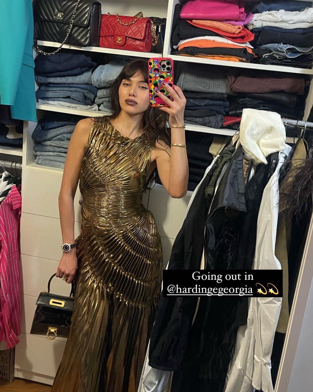 Fossil Dress - Ultra Gold - ORIGINAL SAMPLES